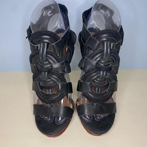 L.A.M.B  black size 7 heels. Sexy & Fun - Picture 4 of 14